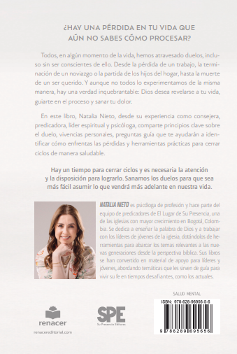 Libro Duelo, Aprendiendo a Decir Adios - Natalia Nieto ::PREVENTA, PRECIO ESPECIAL, DESPACHO HASTA EL 8 OCTUBRE::