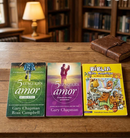 Combo Amor y Amistad LIbros + Biblia