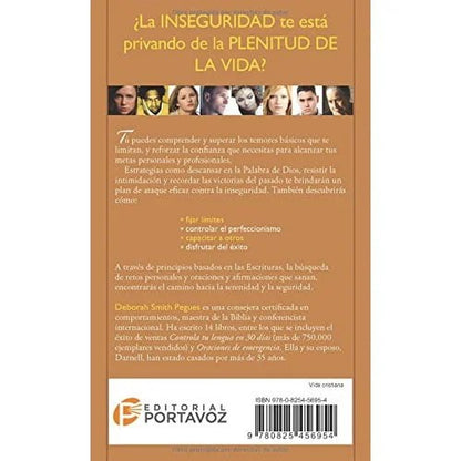 Libro Controla Tu Inseguridad En 30 Días - Deborah Pegues