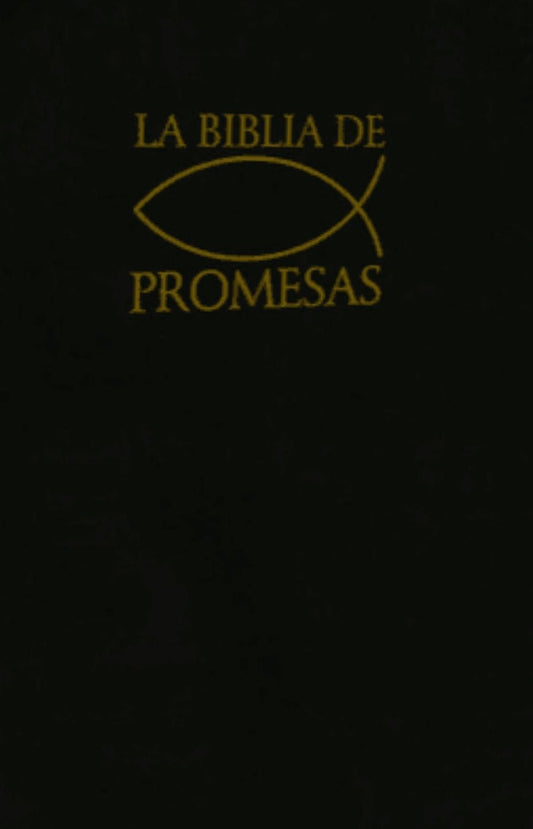 Biblia De Promesas, Tapa Rustica Negro, RVR 1960