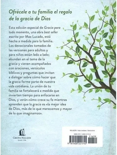 Libro Gracia Para Todo Momento Devocional - Max Lucado