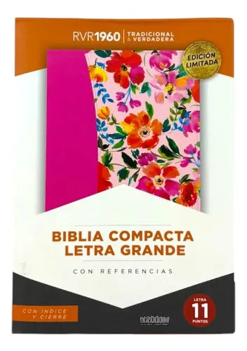 Biblia Compacta Letra Grande, Limitada 2025, Fucsia, RVR1960