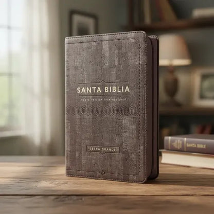Biblia NVI - Manual - Madera - cierre - Sociedad Bíblica