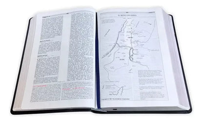 Biblia de Estudio Vida Plena - Ampliada y Actualizada (Imitación piel negro)