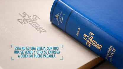 Biblia Principios para Vivir Español con Códigos QR y Videos del Dr. Gene A. Getz, Biblia de Estudio con Aplicaciones Prácticas: Símil Piel Azul, NTV