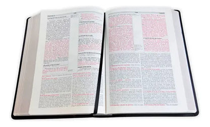 Biblia de Estudio Vida Plena - Ampliada y Actualizada (Imitación piel negro)