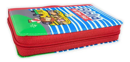 Biblia RVR60 025cz Mi Gran Viaje Rojo/Autobús con asa
