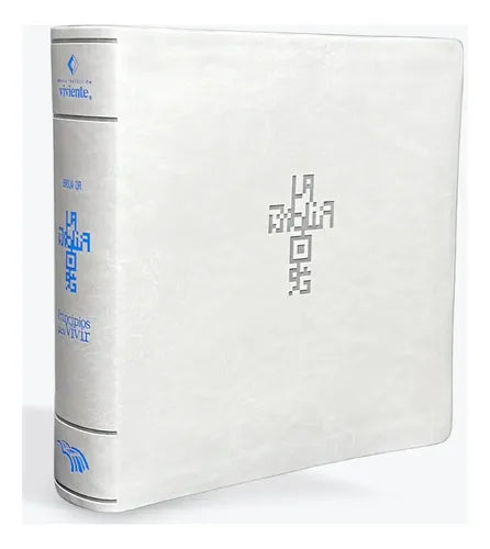Biblia Principios para Vivir – Biblia Español con Códigos QR y Videos - Biblia de Estudio: Símil Piel Arena, NTV