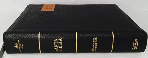 Biblia Letra Gigante Tamaño Manual, Negro/Caramelo, RVR1960