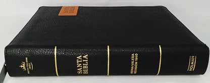 Biblia Letra Gigante Tamaño Manual, Negro/Caramelo, RVR1960