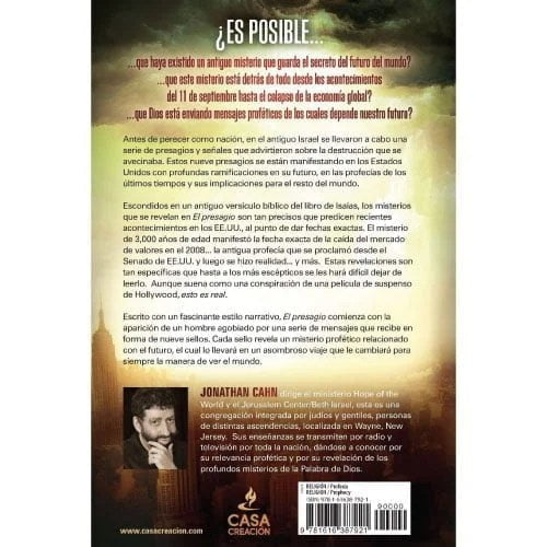 Libro El Presagio: El Misterio Ancestral Que Guarda El Secreto Del Futuro Del Mundo -  Jonathan Cahn