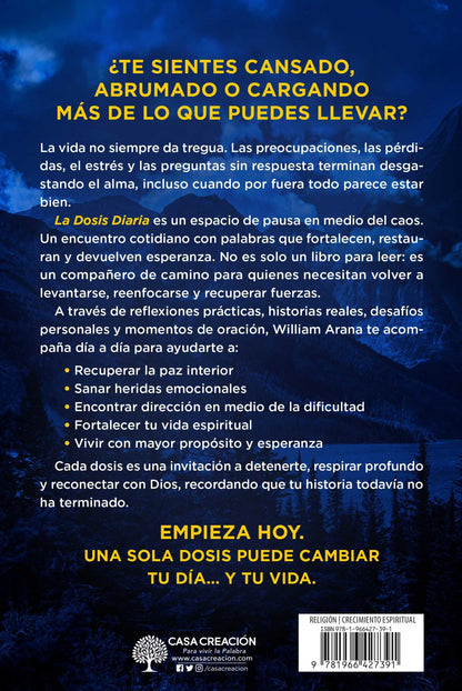 Libro La Dosis Diaria – El Alimento que tu Alma Necesita – William Arana