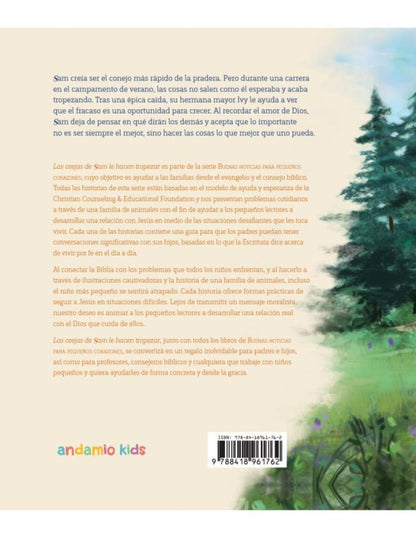 Libro Las orejas de Sam le hacen tropezar, Cuando fallas, Buenas Noticias Para Pequeños Corazones