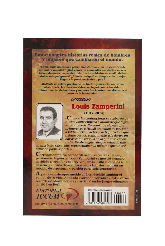 Libro Imbatible: La Vida De Louis Zamperini, Janet y Geoff Benge