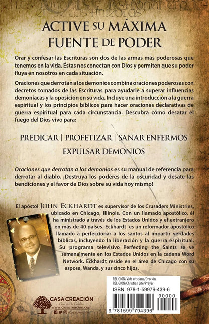Libro Oraciones Que Derrotan A Los Demonios - John Eckhardt