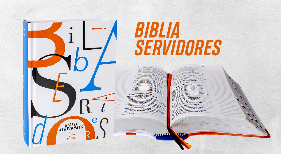 Biblia, Servidores, Biblia de Estudio, Tapa Dura, Tla