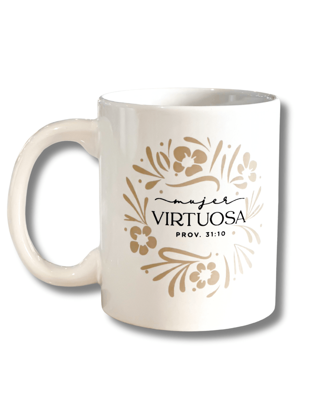 Taza Minimalista, Mujer Virtuosa