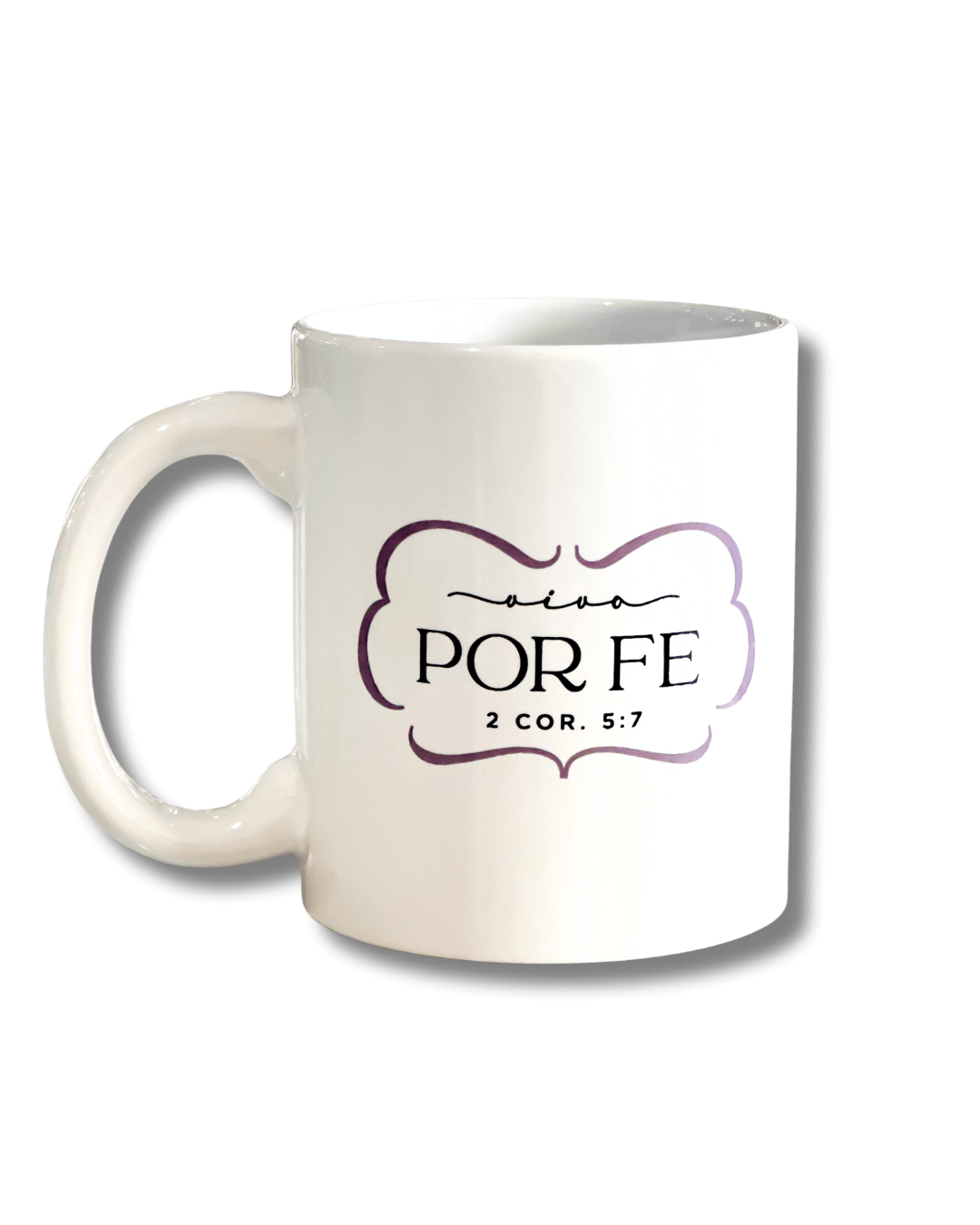 Taza Minimalista, Por Fe