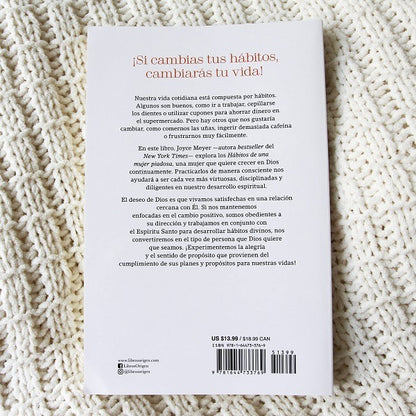 Libro, Hábitos De Una Mujer Piadosa: Supera Los Problemas Que Afectan A Tu Corazón, Mente Y Alma - Joyce Meyer