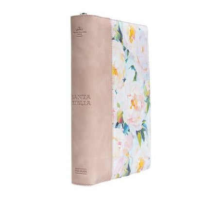 Biblia Letra Gigante Tamaño Manual, Rosa Cuarzo, RVR1960