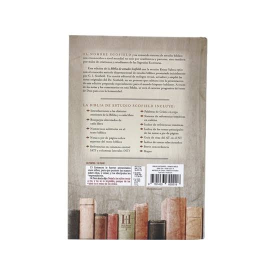 Biblia De Estudio Scofield - Rvr 1960