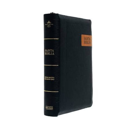 Biblia Letra Gigante Tamaño Manual, Negro/Caramelo, RVR1960