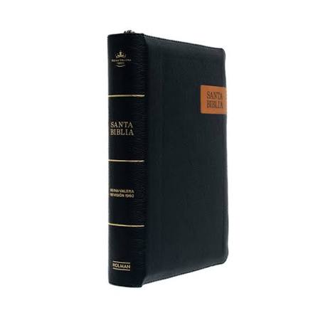 Biblia Letra Gigante Tamaño Manual, Negro/Caramelo, RVR1960