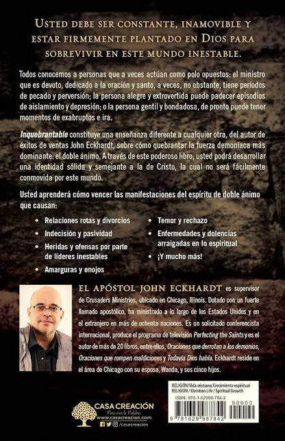 Libro Inquebrantable - John Eckhardt
