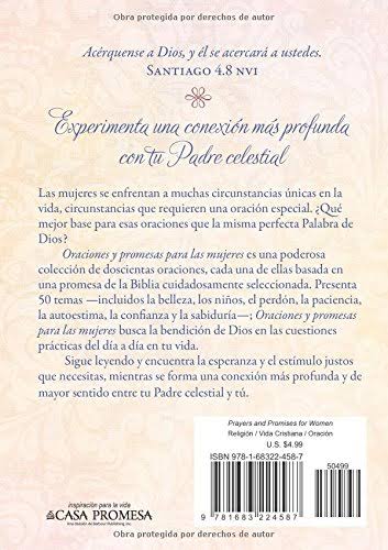 Libro Oraciones Y Promesas Para Las Mujeres