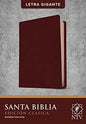 Santa Biblia, Edición Clásica Color Vino, Letra Gigante - Ntv