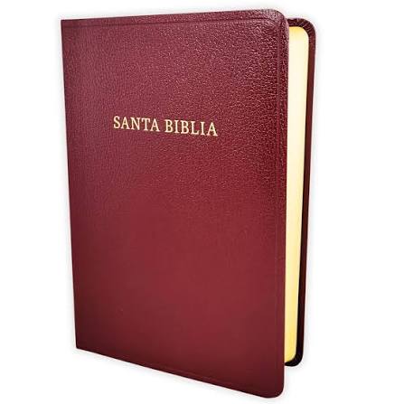 Biblia Letra Grande Tamaño Manual, Borgoña, Imitación Piel (Edición 2023), RVR1960