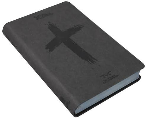 Biblia Letra Grande, Color Gris, Rvc