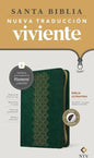 Biblia Zíper Ultrafina Con Filament, Verde Esmeralda, Ntv