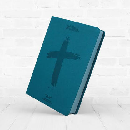 Biblia Letra Grande, Color Agua Marina, Rvc