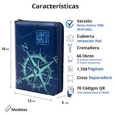 Biblia Bolsillo Azul, Cierre, RVR1960