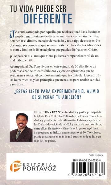 Libro 30 Días Para Superar Los Comportamientos Adictivos - Tony Evans