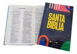 Biblia, Manual, Letra 9 Puntos, Rustica, Color Azul, Nvi