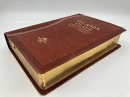 Biblia  De Estudio Palabra Clave, Marrón, Senti Piel - Rvr 1960