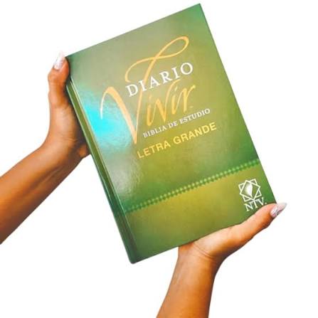 Biblia De Estudio Del Diario Vivir, Letra Grande Con Índice, Ntv