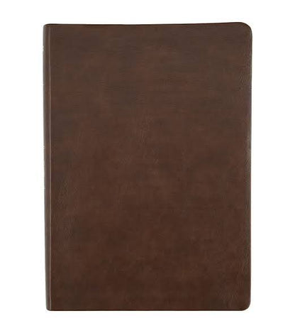 Biblia Letra Gigante, Piel Marrón - Nvi