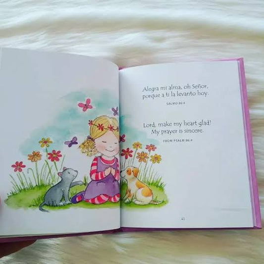 Oraciones para mi pequeña niña - Edición bilingüe