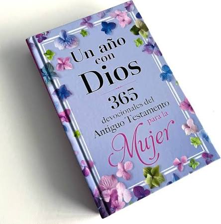 Libro, Un Año Con Dios, 365 Devocionales Del Antiguo Testamento Para Mujeres,