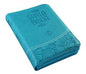 Biblia, Canto Plateado Azul Claro, Con Cierre, Rvr1960