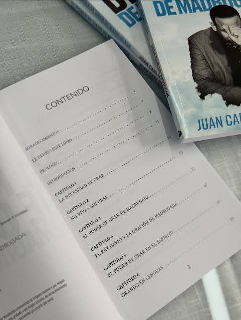 Libro El poder de orar de madrugada - Juan Carlos Harrigan