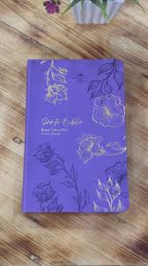 Biblia Obsequios Y Premios Rvr60C Morado Con Flores