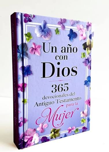 Libro, Un Año Con Dios, 365 Devocionales Del Antiguo Testamento Para Mujeres,