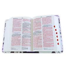 Biblia Para Jovenes Tamaño Bolsillo Rv1960 Piel Lila