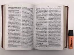 Biblia  De Estudio Palabra Clave, Marrón, Senti Piel - Rvr 1960