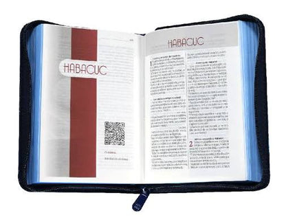 Biblia Bolsillo Azul, Cierre, RVR1960