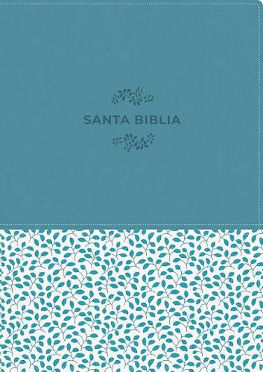 Biblia Edición Ultrafina, Letra Grande Azul Claro - NTV